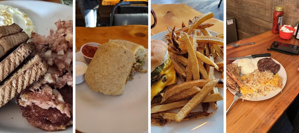 Log Cabin Cafe Menu